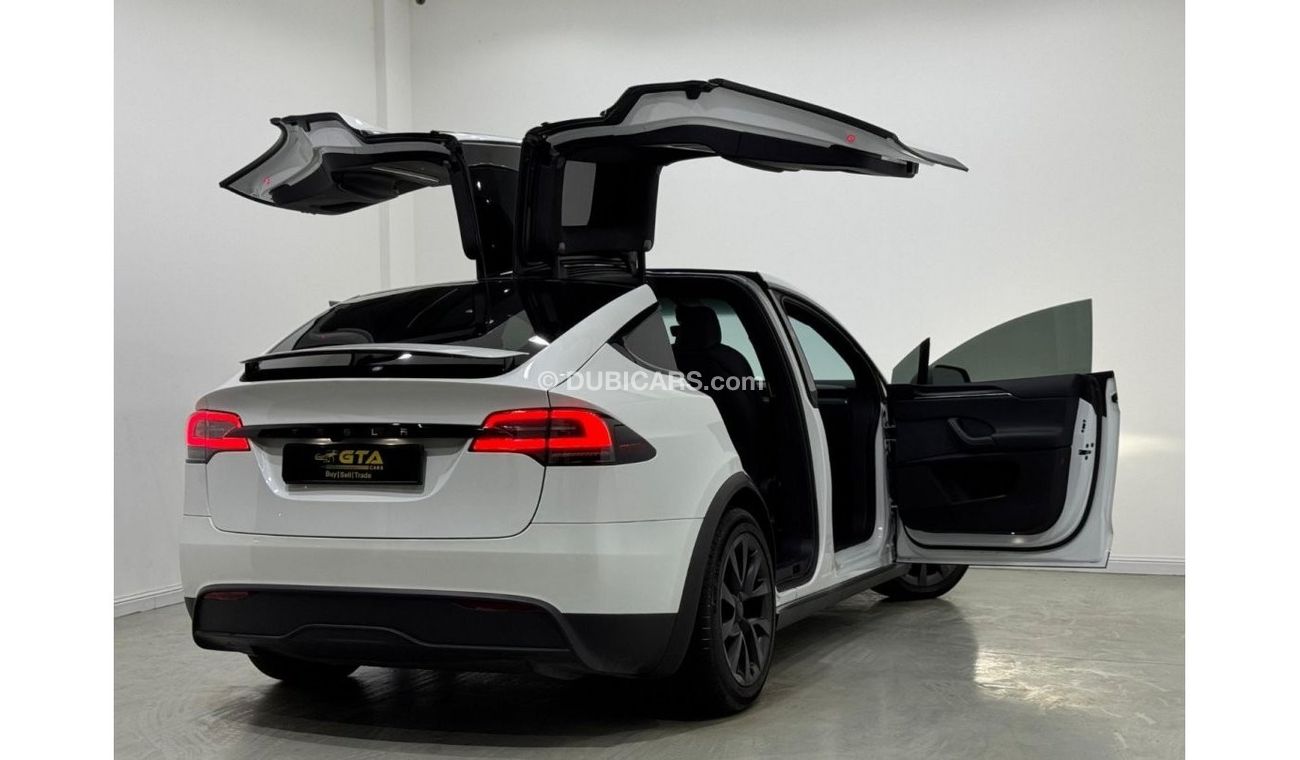 تسلا موديل اكس Long Range 2023 Tesla Model X Long Range, 2028 Tesla Warranty, 2033 Tesla Battery Warranty, Falcon D