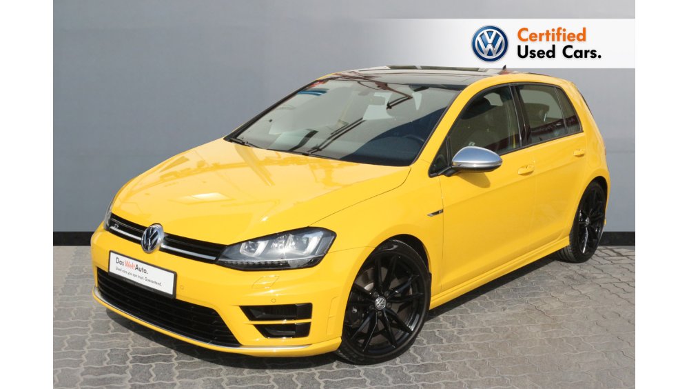 Volkswagen Golf R Sport 2 0l For Sale Aed 124 900 Yellow 17