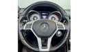 Mercedes-Benz SLK 350 Std 2015 Mercedes-Benz SLK 350, Service History, Warranty, GCC