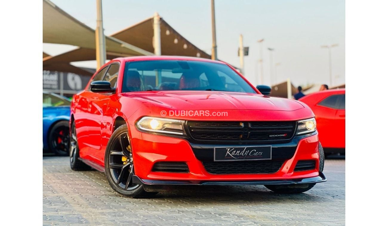 Dodge Charger SXT 3.6L | Monthly AED 1230/- | 0% DP | Custom Leather Seats | Touch Screen | # 19865