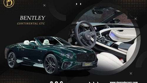 Bentley Continental GTC | Brand New | 2023 | Viridian Green | Fully Loaded | Negotiable Price