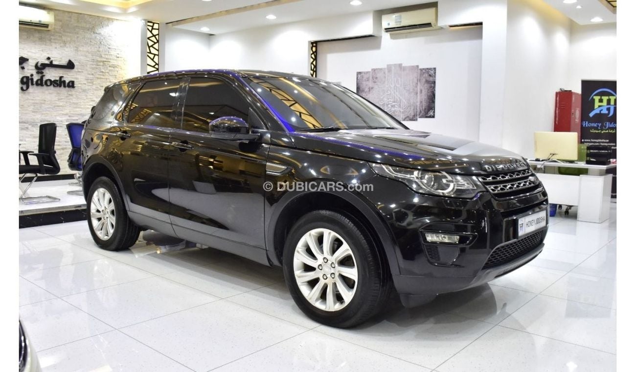 Land Rover Discovery Sport EXCELLENT DEAL for our Land Rover Discovery Sport SE Si4 ( 2015 Model ) in Black Color GCC Specs