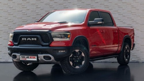 RAM 1500 AED 2,831 PM • RAM 1500 REBEL 5.7L HEMI® V8 • LOW KMS • OFFICIAL DODGE WARRANTY AND SERVICE CONTRACT