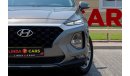 Hyundai Santa Fe GL Hyundai Santa Fe 2019 GCC under Warranty with Flexible Down-Payment/ Flood Free.