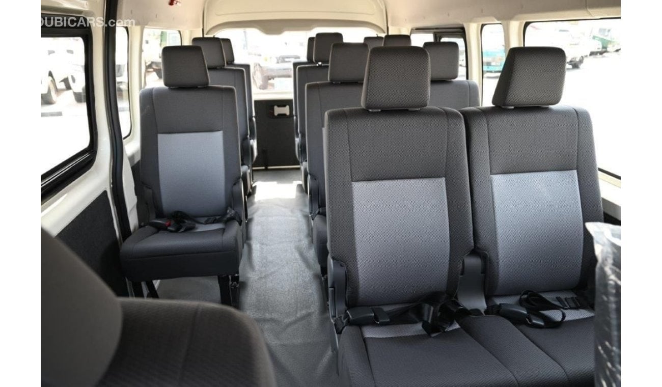 تويوتا هاياس 2025 TOYOTA HIACE HIGH ROOF 3.5L PETROL 13-SEATER MANUAL TRANSMISSION