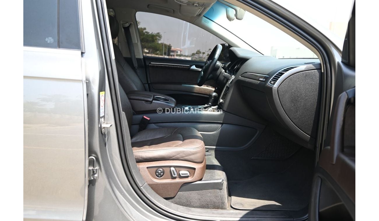 أودي Q7 0% DP  - FSH - AUDI Q7 S-LINE 3.0SC 2015 - FIRST OWNER - WELL MAINTAINED - GCC