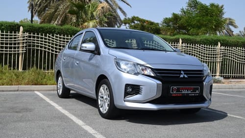 Mitsubishi Attrage GLX Full 1.2L 0% DP - ORINGINAL PAINT - MITSUBISHI ATTRAGE 2021 - LOW MILEAGE - GCC SPECS - FIRST OW