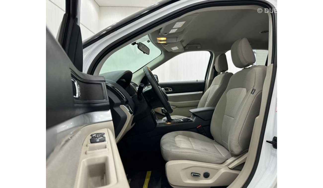 Ford Explorer 2018 Ford Explorer 7 Seater, Warranty, Full Service History, Excellent Condition, GCC