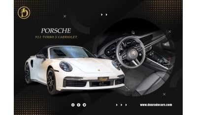 بورش 911 توربو S Cabriolet | Brand New | 2024 | Crayon | Interior Black