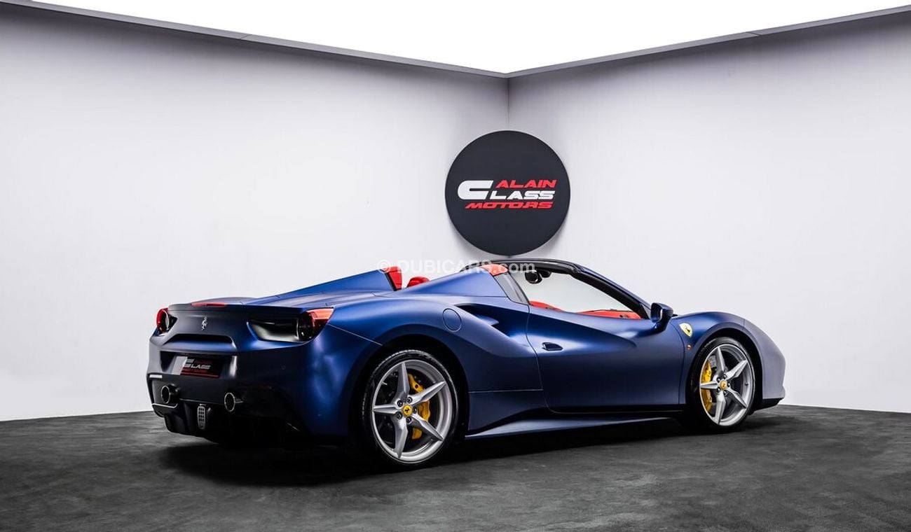 فيراري 488 Spider 2019 - GCC - Under Warranty and Service Contract