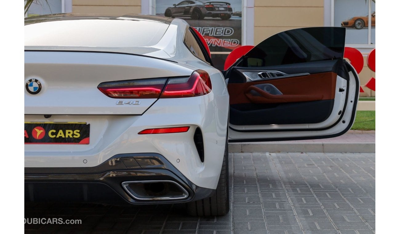 BMW 840i M Sport BMW 840i M-Sport 2020 GCC under Warranty with Flexible Down-Payment.