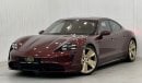 بورش تايكان توربو 2021 Porsche Taycan Turbo, Jan 2027 Porsche Warranty, 2028 Battery Warranty, GCC