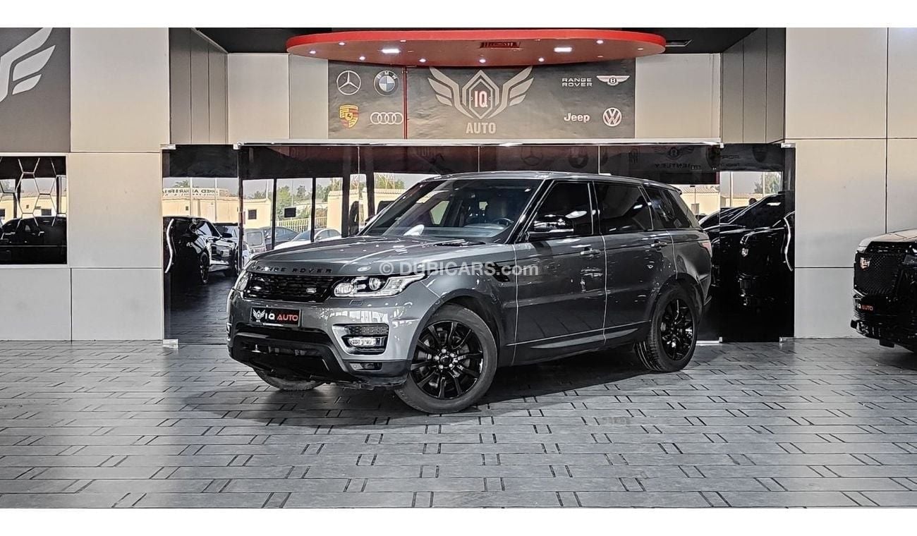 Land Rover Range Rover Sport HSE 3.0L (340 HP) AED 3,200 P.M | 2016 RANGE ROVER SPORT HSE | BLACK EDITION | FSH | FULL PANORAMIC