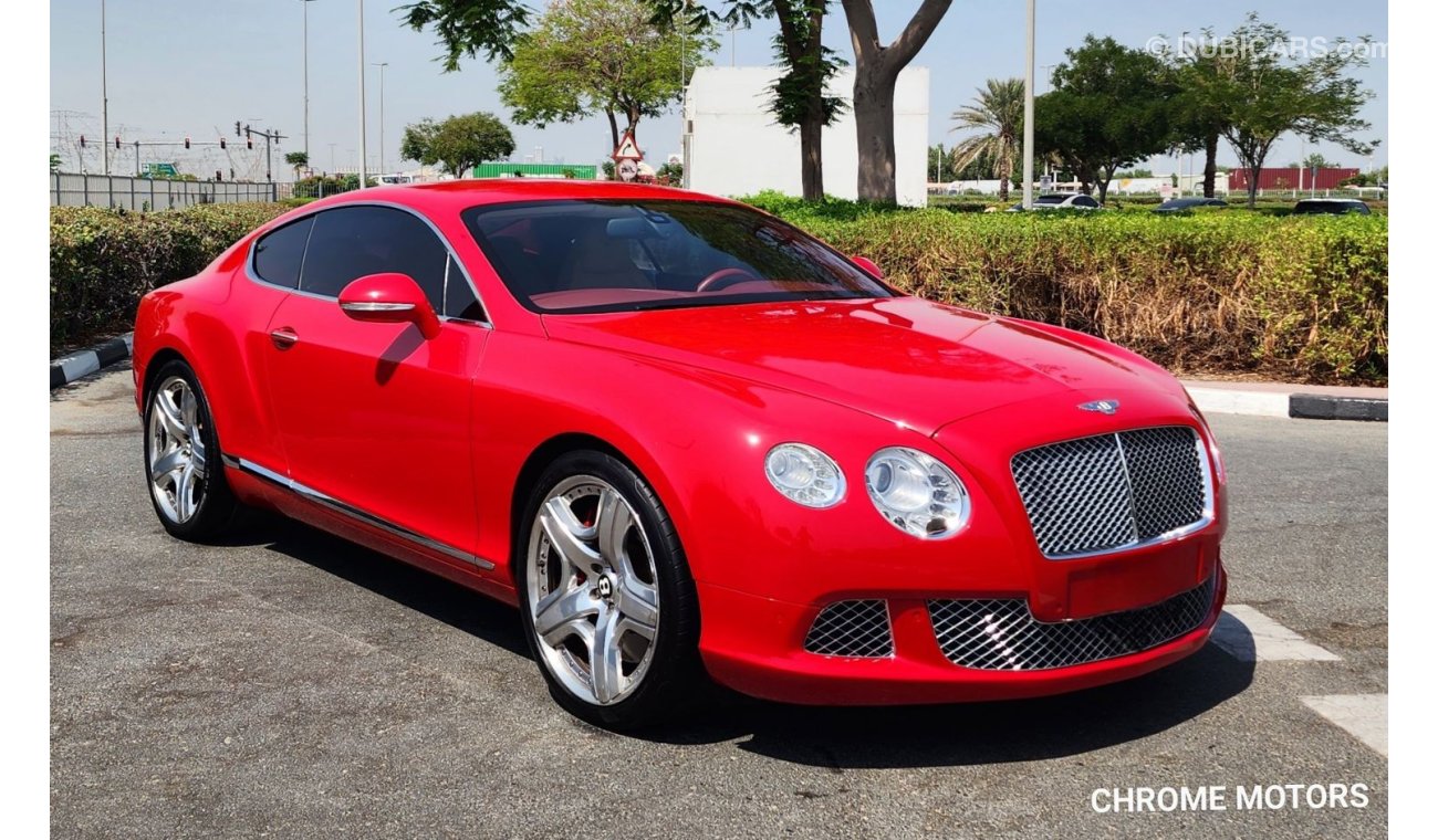 بنتلي كونتيننتال 2013 BENTLEY CONTINENTAL GT (2ND GEN), 2DR COUPE, 6L 12CYL PETROL, AUTOMATIC, ALL WHEEL DRIVE IN EXC