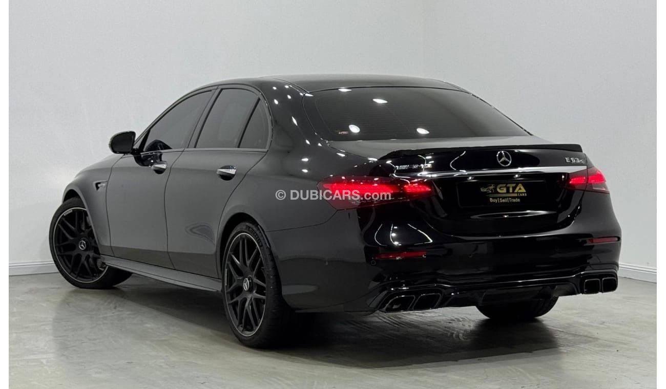 Mercedes-Benz E 63S 2022 Mercedes Benz E63s AMG 4MATIC+, 2027 Mercedes Warranty + Service Pack, Full Options, GCC