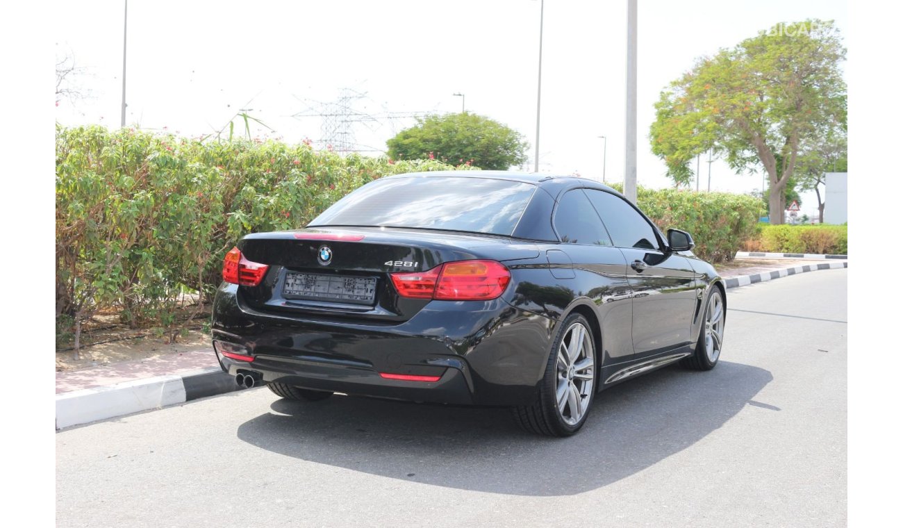 BMW 428i Sport Line BMW 428i CONVERTIBLE 2015 GCC FULL OPTIONS