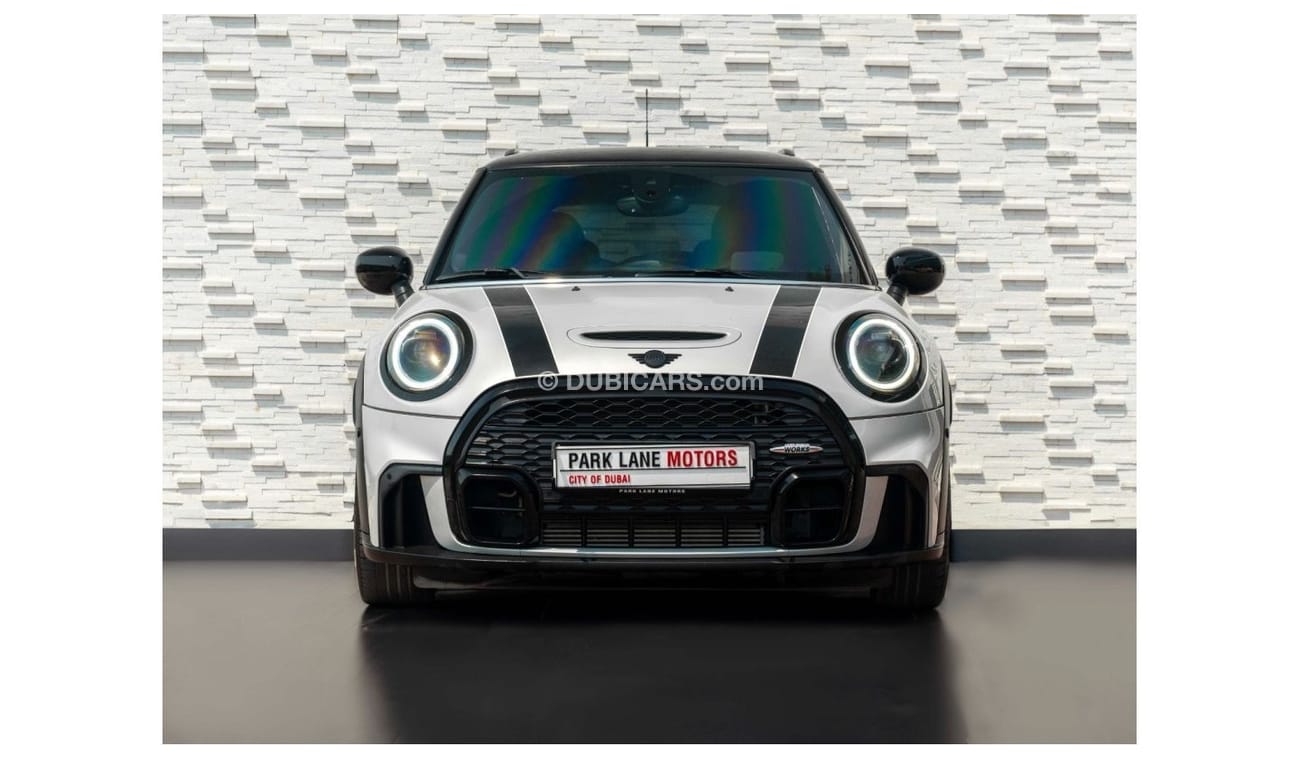 Mini Cooper S AED 1,730 PM • COOPER S JCW • LOW KMS • OFFICIAL MINI WARRANTY + SERVICE PLAN UNTIL 2026 / 100K KMS