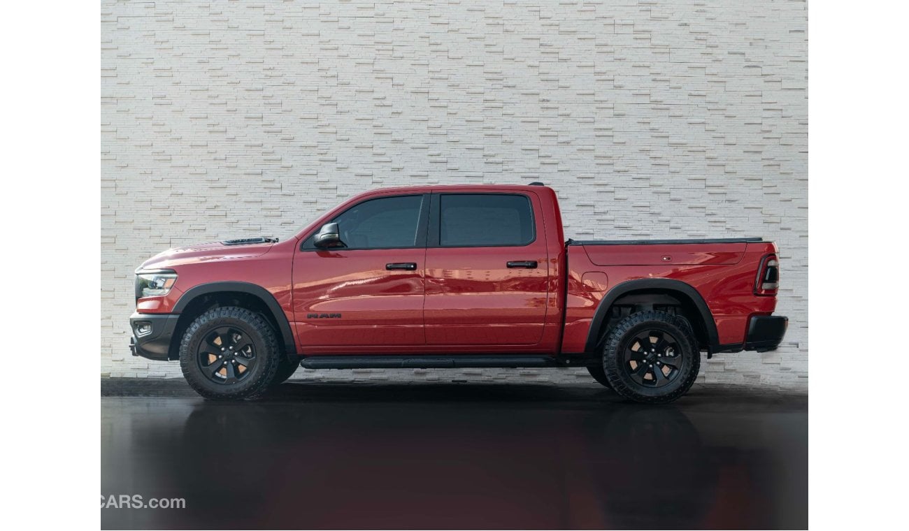 RAM 1500 AED 3,460 PM • RAM 1500 REBEL LUXURY 5.7L HEMI® V8 • ONLY 13,000 KMS • DODGE WARRANTY + SERVICE PLAN