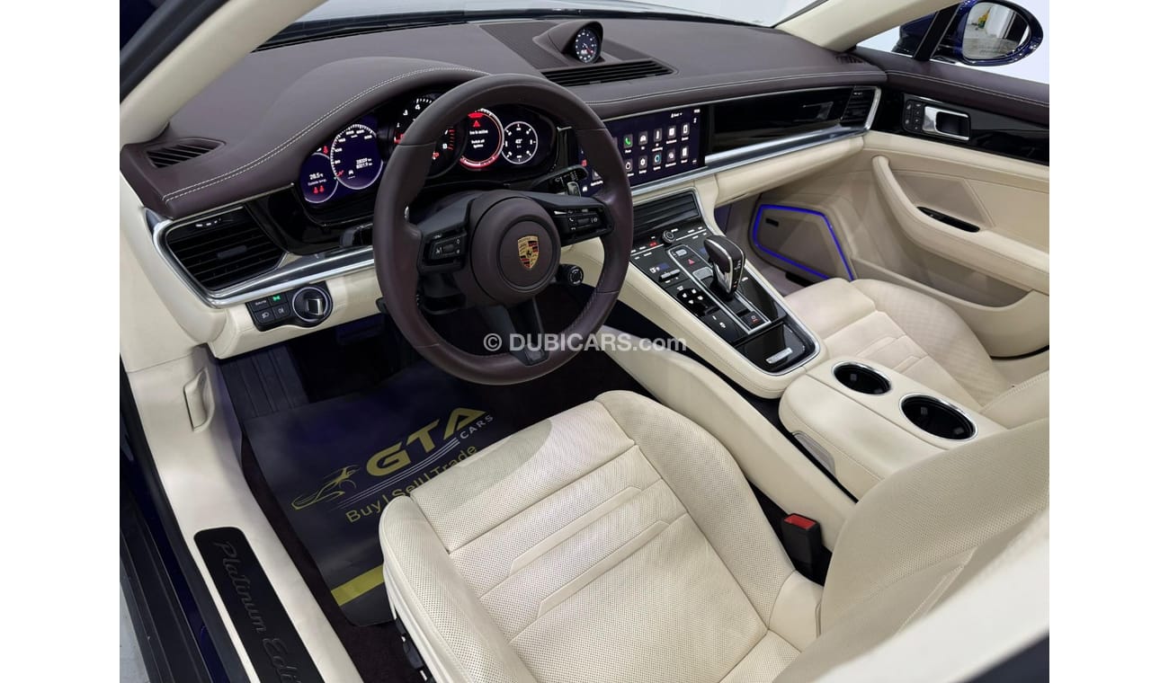 بورش باناميرا Platinum Edition 2023 Porsche Panamera Platinum Edition, Feb 2025 Porsche Warranty, Full Porsche Ser