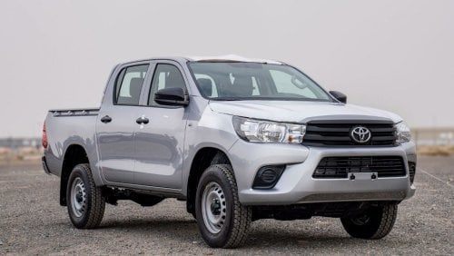 تويوتا هيلوكس (LHD) TOYOTA HILUX DC 2.4D MT 4X4 P.WINDOW MY2024 – SILVER