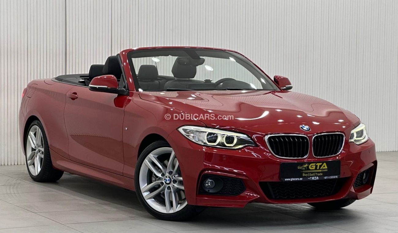 BMW 230i M Sport 2.0L 2017 BMW 230i M-Kit Convertible, Warranty, BMW Service History, Very Low kms, GCC