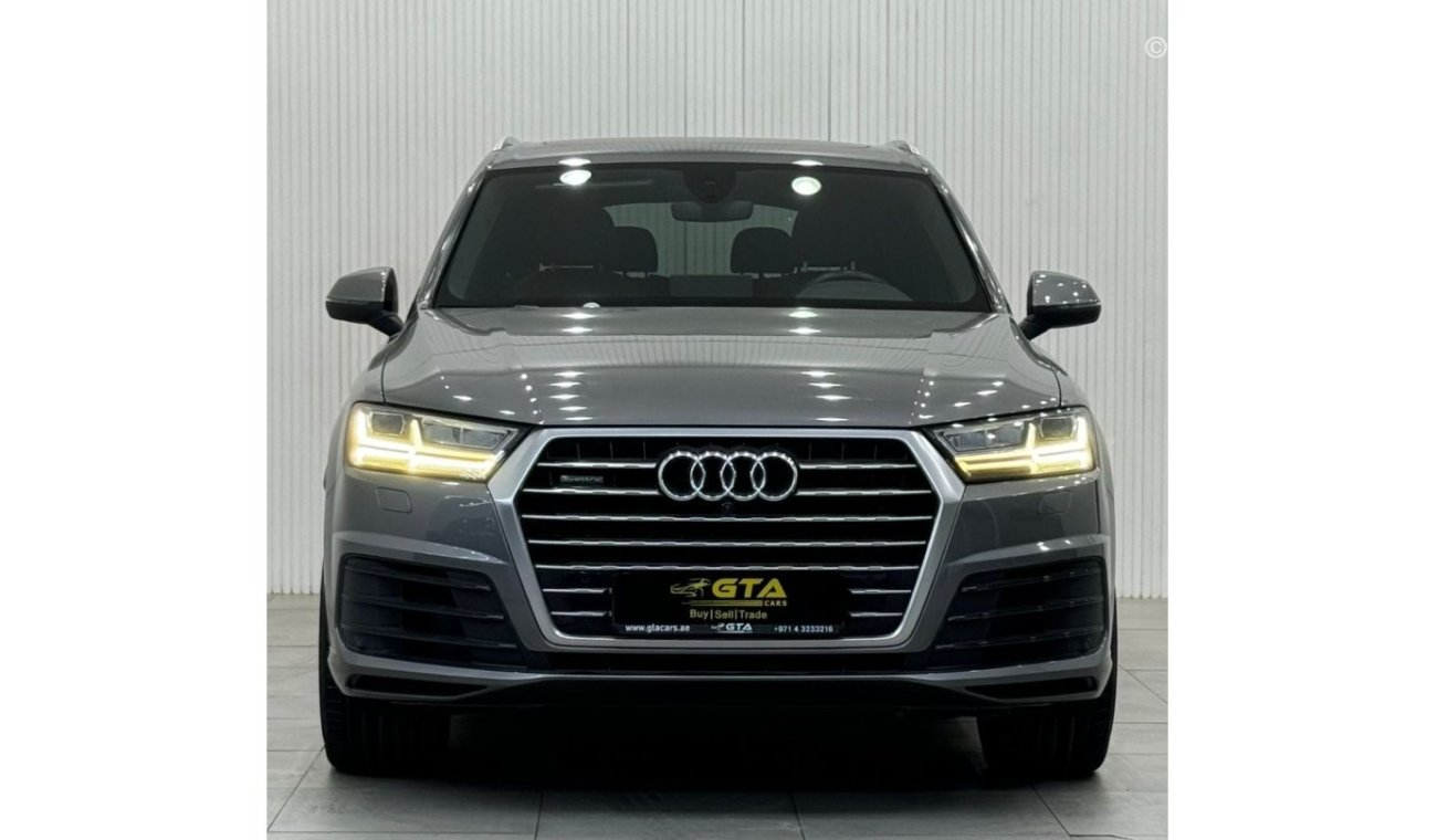 Audi Q7 45 TFSI quattro 2018 Audi Q7 45 TFSI  S-Line Quattro, 1 Year Warranty, Full Service History, GCC