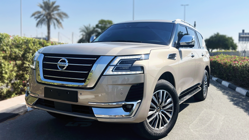 Nissan Patrol SE platinum free accident or paint Gcc single owner