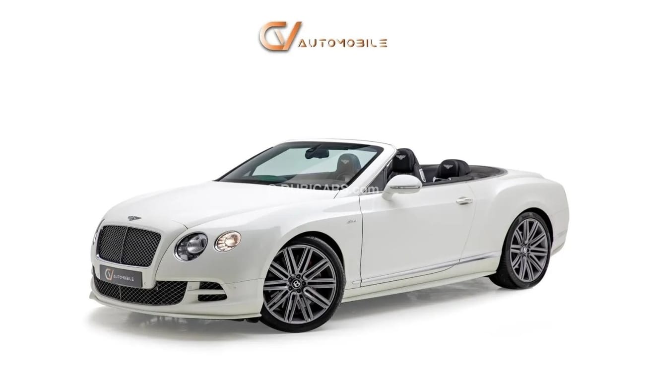 Bentley Continental GTC Speed -  GCC Spec