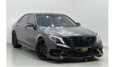 Mercedes-Benz S 63 AMG 2015 Mercedes Benz S63 4MATIC Brabus Edition, 1 Of 1, Full Service History, Fully Loaded, GCC