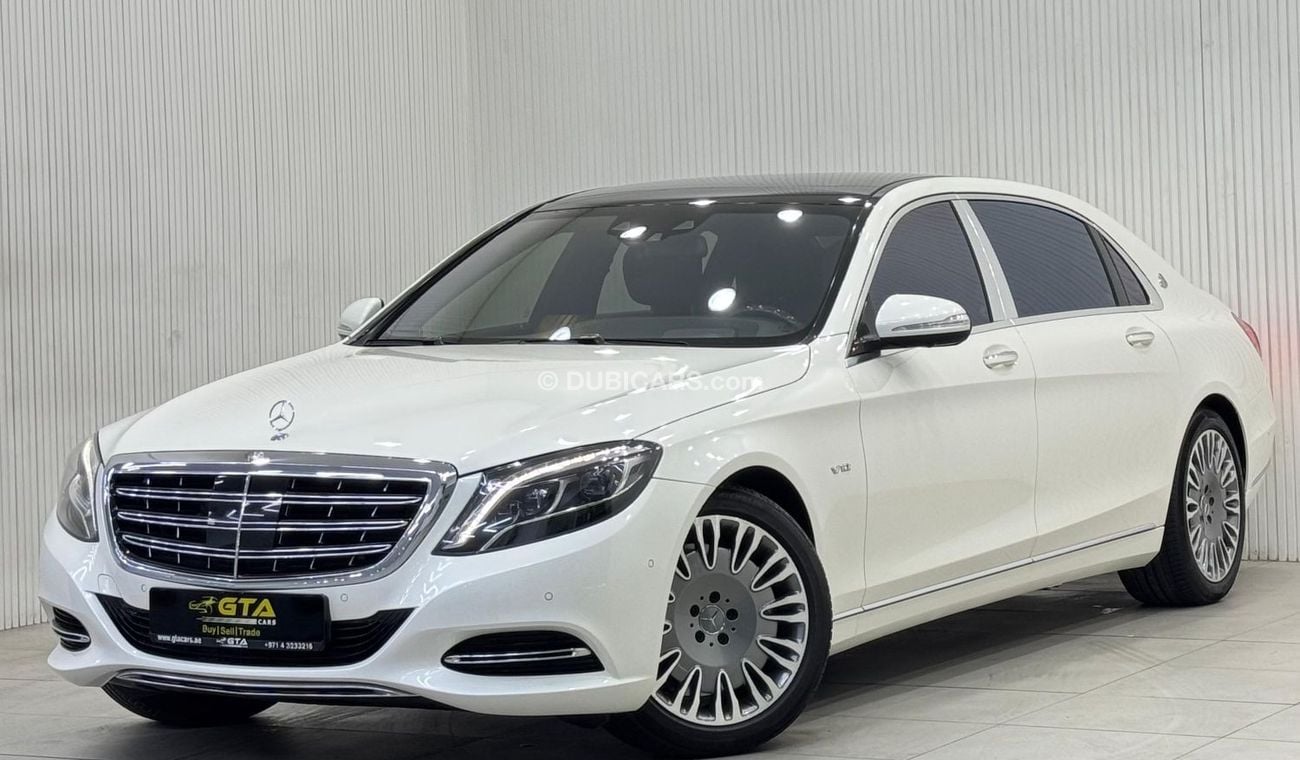 Mercedes-Benz S 600 Maybach 6.0L 2015 Mercedes Maybach S600, Full Mercedes Service History, Fully Loaded, Very Low Kms, 