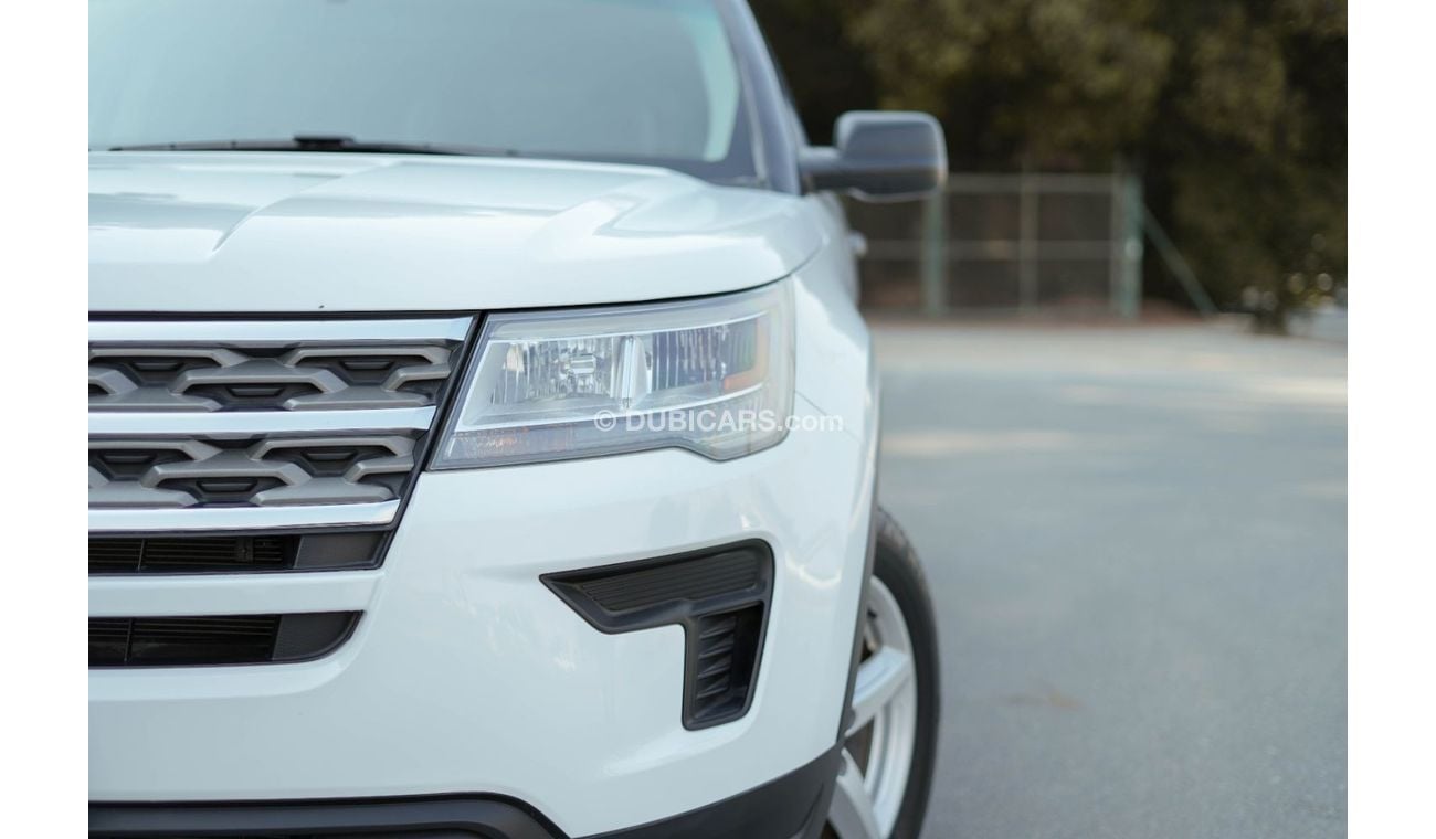 Ford Explorer XLT 3.5L AED 1,482/month | 2018 | FORD EXPLORER | XLT GCC | FULL SERVICE HISTORY | F49926