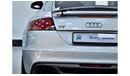 Audi TT EXCELLENT DEAL for our Audi TT TFSi S-Line ( 2015 Model ) in Silver Color GCC Specs