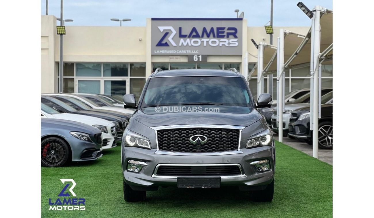 Infiniti QX80 Luxury 1500 MONTHLY PAYMENTS / INFINITY QX80 / GCC / NO ACCIDENTS / CLEAN CAR