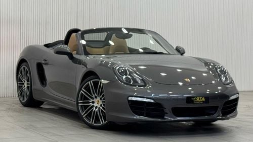 Porsche 718 Boxster Std 2.0L A/T 2016 Porsche Boxster, Feb 2026 Porsche Warranty, Excellent Condition, GCC