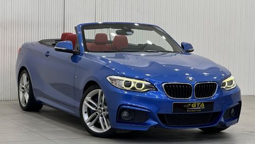 BMW 220i sport Line 2.0L 2015 BMW 220i M-Sport Cabriolet, February 2025 BMW Service Pack, Excellent Condition