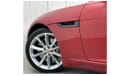 Jaguar F Type Std 2017 Jaguar F-Type Convertible, Warranty Full Jaguar Service History, Low Kms, GCC