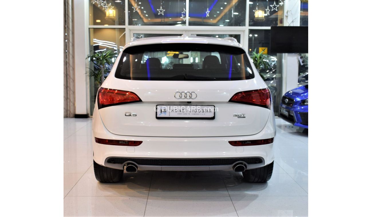 Audi Q5 EXCELLENT DEAL for our Audi Q5 S-Line 3.0T Quattro 2014 Model!! in White Color! GCC Specs