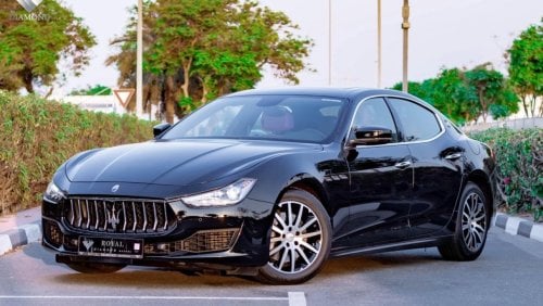 Maserati Ghibli Std Maserati Ghibli  2020 GCC Full Service From Agency Under Warranty