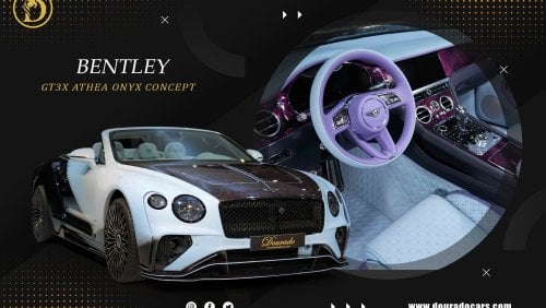 Bentley Continental GTC Onyx Concept GT3X Athea | 1 of 1 | 3-Year Warranty and Service