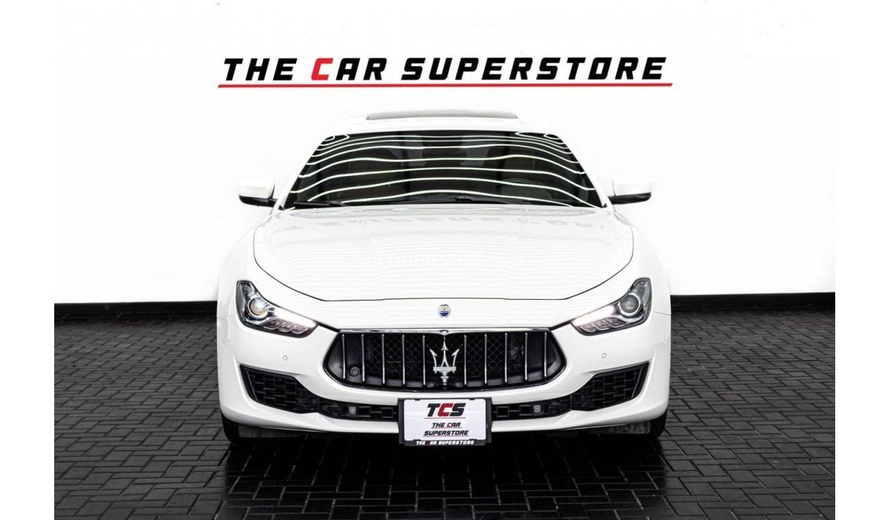 Maserati Ghibli Std 2019 - MASERATI GHIBLI - GCC - WARRANTY AVAILABLE - FULL AGENCY HISTORY - IMMACULATE CAR