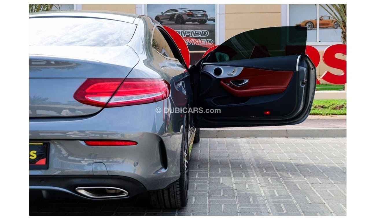 Mercedes-Benz C 200 Coupe Mercedes-Benz C200 Coupe AMG Pack 2018 GCC under Warranty with Flexible Down-Payment.