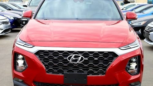 Hyundai Santa Fe HYUNDAI SANTA FE 2019 RED