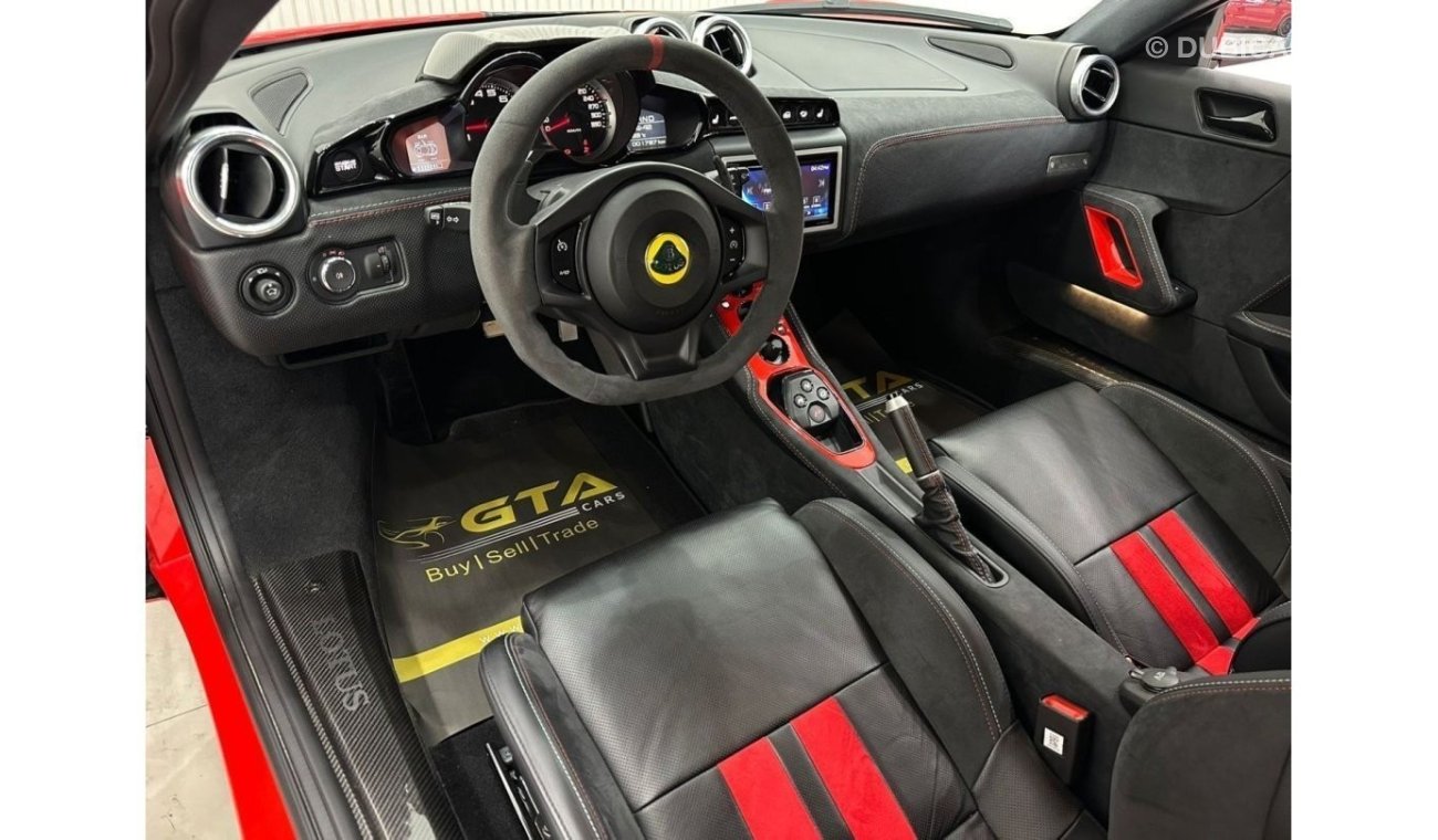 Lotus Evora 2021 Lotus Evora GT, Warranty + Service Pack, Carbon Fiber Package, Very Low Kms, GCC