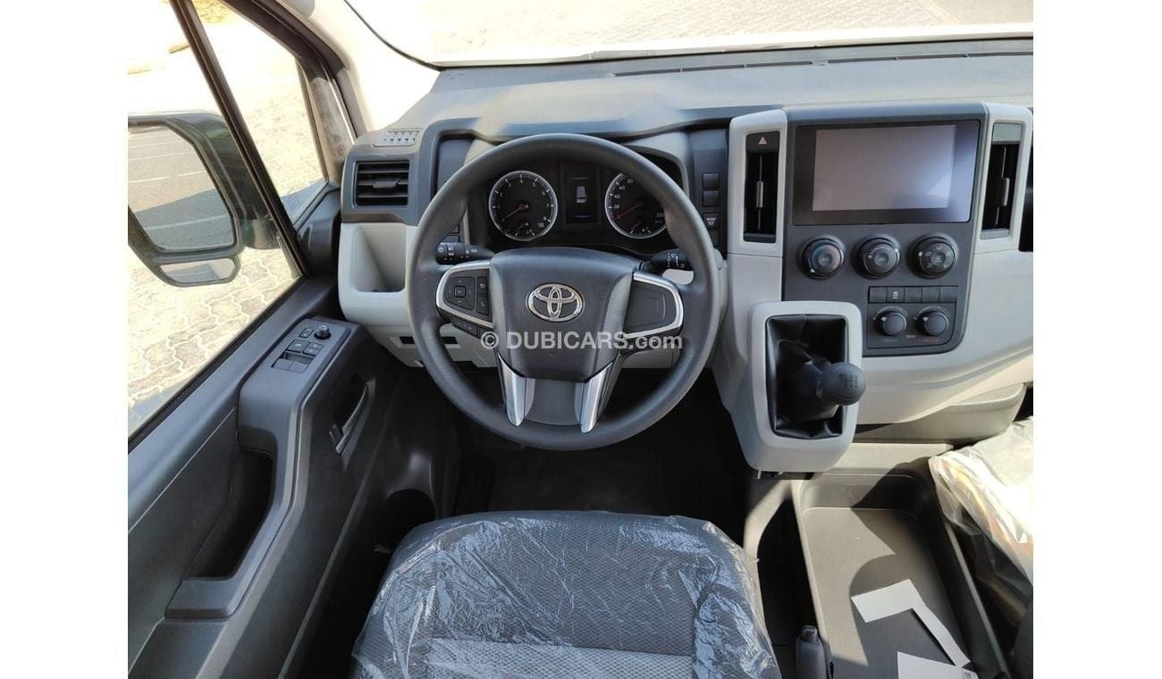 تويوتا هاياس 2025 Toyota Hiace DX with Rear Heater 13-Seater 3.5L V6 Petrol M/T (2-Point Seatbelts) Export Only