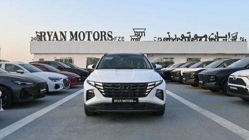 هيونداي توسون Hyundai Tucson 1.6L Turbo, Petrol, (Mid+ Option) Model 2022, Color White