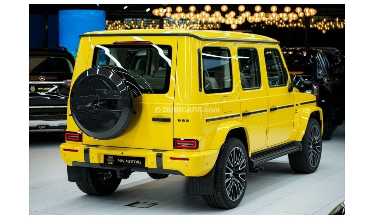 Mercedes-Benz G 63 AMG Mercedes-Benz G63 | 2025 GCC 0km | Agency Warranty | AMG | 22 Inch Rims | Double Night Package