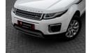 Land Rover Range Rover Evoque SE | 1,508 P.M  | 0% Downpayment | Immaculate Condition!