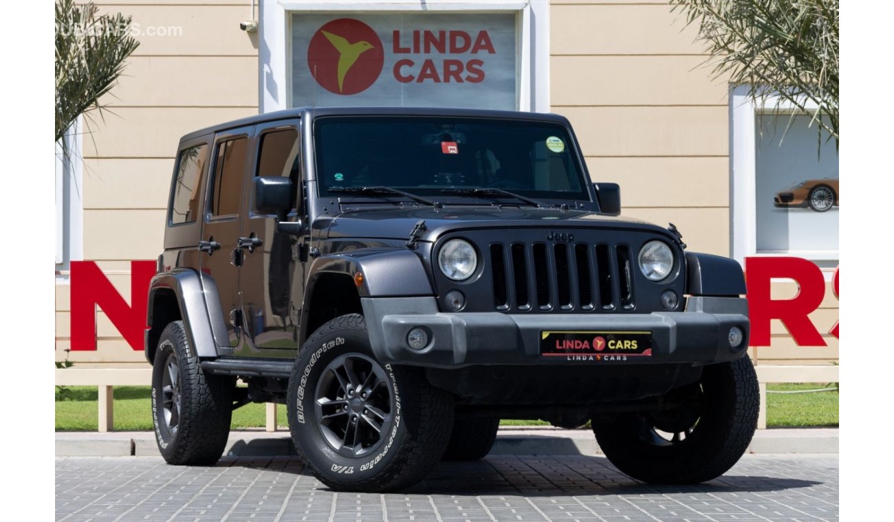 جيب رانجلر Jeep Wrangler Unlimited Oscar Mike Edition 2018 GCC under Warranty with Flexible Down-Payment.