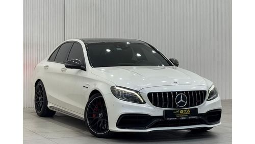 مرسيدس بنز C 63S AMG AMG 2021 Mercedes Benz C63s AMG, 2026 Mercedes Warranty, Carbon Fiber Package, Full Options, GCC