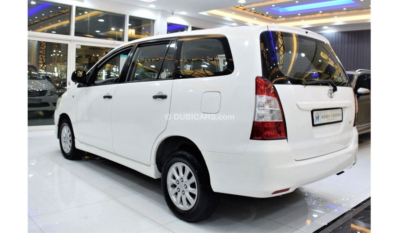 Toyota Innova EXCELLENT DEAL for our Toyota Innova ( Model 2015 ) in White Color GCC Specs